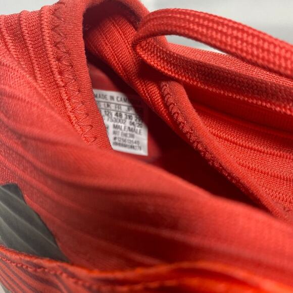 Adidas Nemeziz 19+ Red Orange Sample FG SOCCER cleats - Picture 4 of 5